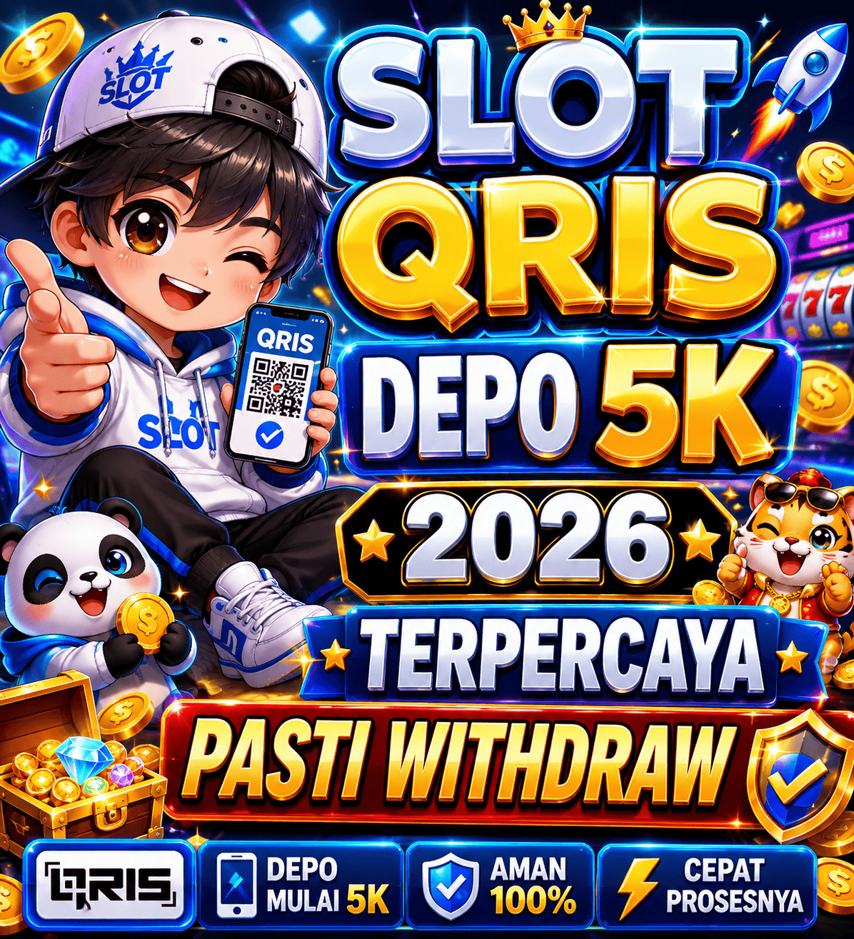 Rekomendasi Game Slot Depo 5K dengan Tema Seru